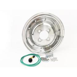 Pinasco Alu schlauchlos zerlegbare Felge 2.10x8" poliertes Aluminium für Vespa Wideframe V1-15, V30-33, VU, VM, VN, VNA, VNB, VB, VBA, VBB