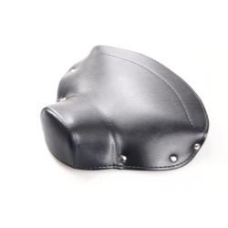 Black rear seat cover for Vespa VM1, VN2