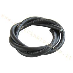 Spark plug cable Ø 7mm black for Vespa (LENGTH 50 Cm)