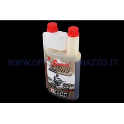 Ipone Samurai Racing synthetic oil mixture 100% high performance with integrated measuring cup 1 liter cofection for Vespa