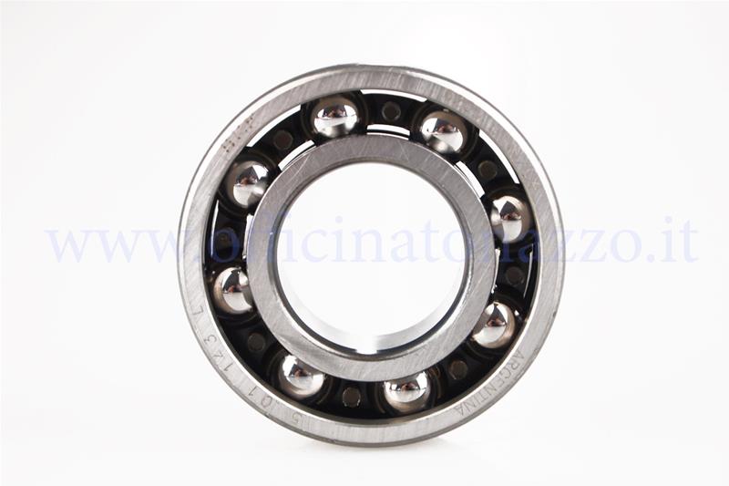 Ball bearing SKF - 6205 / C4 - (25x52x15) flywheel and clutch side bench for Quattrini crankcase