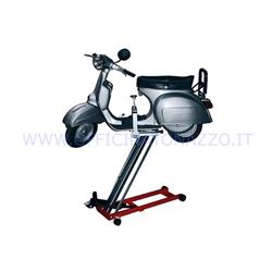 Vespa hydraulic manual lift with articulated template (360 °) and front and side inclination
