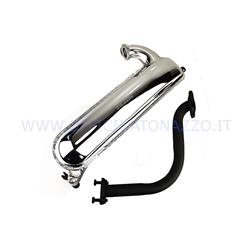 Torpedo chrome original type Site for Vespa ET3 muffler - Primavera