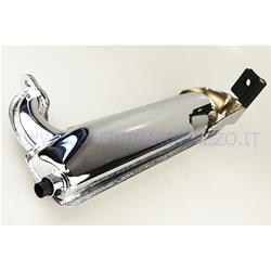 Site exhaust torpedo original type chromed for Vespa 50 Special - R - L - N