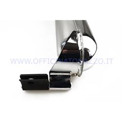 Site muffler torpedo original type chrome for Vespa ET3 - Primavera