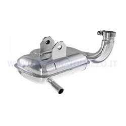 Marmitta Racing Exhaust Sip Road 2.0 cromata per Vespa 125/150 PX 