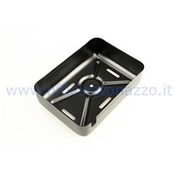 Gleichrichterabdeckung für Vepa GS 150, Metall, schwarze Farbe (Innenmaß 10,4 x 7,5 cm)