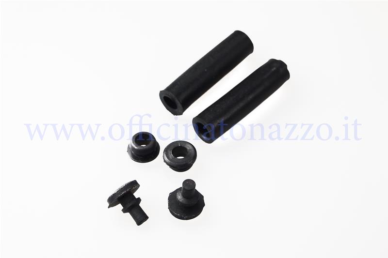 Kit de piezas de goma capos con ganchos externos para Vespa PX 125/150/200