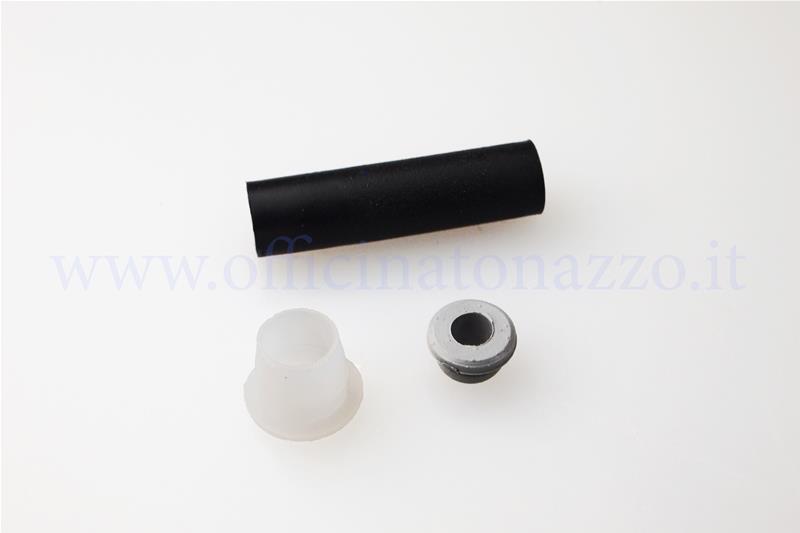 62044 - Kit parti in gomma cofani con ganci esterni per Vespa Sprint - Sprint Veloce - GL - Super - GT - VNB 1>6T - VBA - VBB