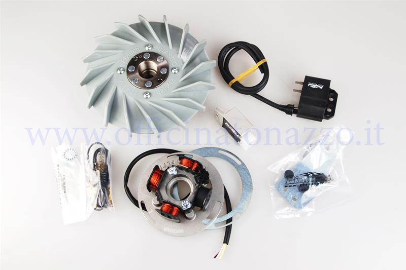 Accensione Pinasco Flytech ad anticipo variabile cono 17 - 1.6 kg per Vespa 125/150 VM1>3T - VL 1>3T "farobasso"