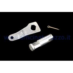 Front jaw opening pin complete with brake control lever for Vespa VLB