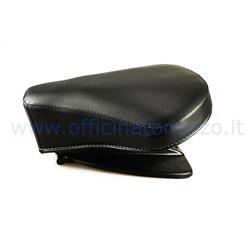 Single black rider seat without handle for Vespa 50 - Primavera