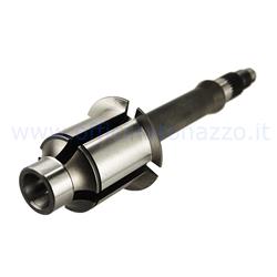 Gearbox gear shaft (rear wheel hub) for Vespa 125 VNA / VNB / GT 1 ° / Super 1 ° / 150 VBA / VBB / VGLA / B / GL / Sprint 1 ° / Super 1 ° M14x1,5 mm