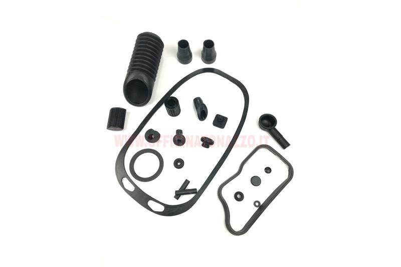 - Kit parti in gomma per Vespa PX 125/150/200 dal 1983 Mod. Arcobaleno con miscelatore