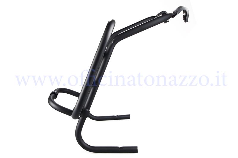 Soporte delantero negro para Vespa PX - PE - LML - GT - GTR - GL - TS - GS - Rally - Sprint - Sprint Veloce - Super - VNB - VBB - VBA