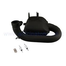 Pot d'échappement Racing Sip Road 2.0 noir pour Vespa PX - PE - 200 - Rally 200