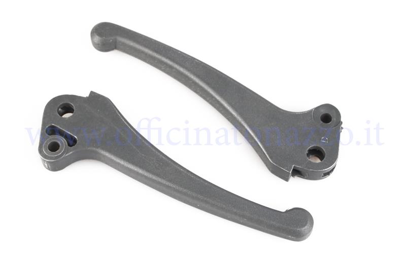 Coppia leve grigie in plastica per Vespa PK 50 S - PK XL - Automatica - ETS