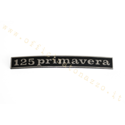 Targhetta posteriore "125 Primavera"