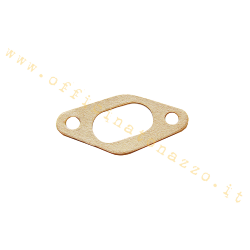 Guarnizione in carta collettore aspirazione 2 fori per Vespa 50 - 90 - Primavera - ET3 - PK S
