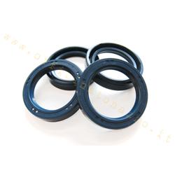 Flat rear wheel jaw oil seal (27x37x7) for Vespa 50 - Primavera - ET3 - PK - Sprint - VNB - VBB - GL - GT