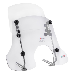 Paravento FACO, "Twin -Screen", per Vespa LX incl. materiale di montaggio