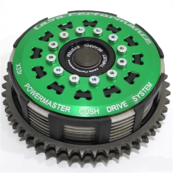 Kit frizione CasaPerformance Power Master per CasaCover per Lambretta 125 DL/GP/150 DL /GP/200 DL/GP 47 denti, 7 dischi, 12 molle, 6 dischi, con ammortizzatore TUNING RACE - per professionisti