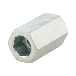 Dado M6 mm, AF 10mm, h 24,0mm, PIAGGIO, scarico/manifold, per Vespa ET4/LX/S/Primavera /Sprint 50ccm 4T, anche per APRILIA/DERBI/PIAGGIO