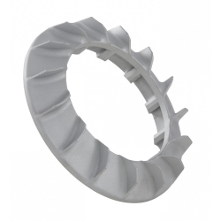 Ventola MMW HP4 per Vespa 50-125/PV/ET3/PK/XL /XL2 alluminio, ventola arricciata, 350g