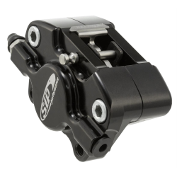 Pinza freno SIP anteriore, per Vespa LX/LXV/S/ 50-150/125 Primavera 3V (Vietnam Modell), nero, Ã˜ 31,5 mm, con e-pass, KBA 61372