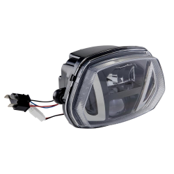 Gruppo ottico SIP PERFORMANCE Black Edition per Vespa Sprint 50-150ccm 2T/4T ('13-'18), LED, con e-pass, come accessorio molto bello