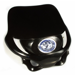 Coperchio manubrio Cyclope Moto 50 per GILERA GSM 1.Serie/Motard & 2.Serie/H@K nero