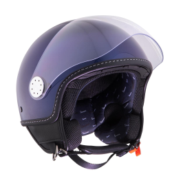 Casco PIAGGIO Vespa Visor 3.0, taglia L, 59-60cm, blu, 289/A, con visiera, casco aperto, GRP, 950g, ECE 22.05