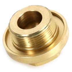 Vite testa cilindro/scarico olio M18x1x6 mm, AF 17mm, PIAGGIO per Vespa ET4 vecchio motore, 125cc 4-Stroke AC, no PIAGGIO Leader !