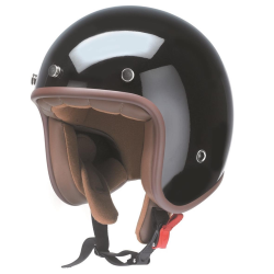 Casco REDBIKE RB 766, taglia XXL, 63-64cm, nero brillante, casco aperto, ABS-plastica, 1050g, ECE 22.05