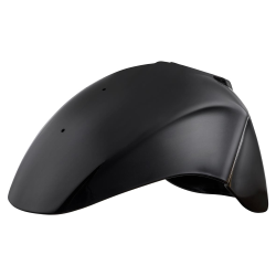 Parafango PIAGGIO per Vespa Primavera 50-150ccm ('18-) anteriore, in plastica, nero, Vulcano 98/A, per pneumatici 12", grado A - riparazione perfetta