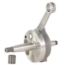 Albero motore POLINI EVO per Vespa 90-125/PV/ET3/PK/S /XL/2 valvola a disco, corsa 51,0mm, biella 97,0mm, cono 20/20mm, M12, SPORT-TUNING, performante e stradale