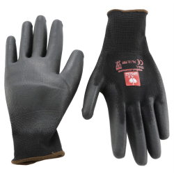 Guanti da meccanico engelbert strauss nero, unisex, taglia M
