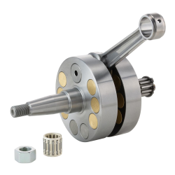 Albero motore Full Circle BFA MOTORI RACE GEARED per Vespa 90-125/PV/ET3/PK80-125/S lamellare, corsa 56,7mm, biella 115,0mm, perno 15mm, RACE-TUNING, per professionisti