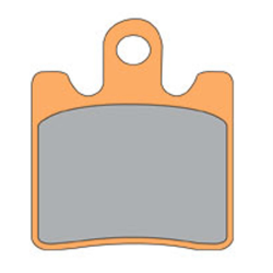 Pastiglie freno MALOSSI MHR Synt, S66, 44,8x53,4x8,6 mm con e-pass, marchio e24