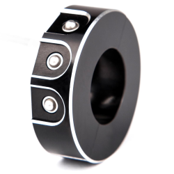 Centralina MOTOGADGET "m.sw.. ..itch mini" in alluminio CNC, anodizzato nero, per manubrio Ã˜ 22mm