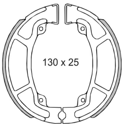 Ganasce freno RMS per HONDA SH 125-150ccm