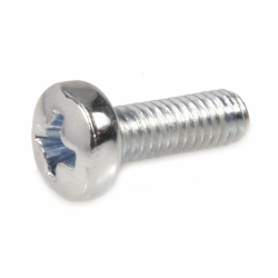 Vite M4x15 mm, intaglio a croce, testa bombata, LML per LML Star 200 4T, per carburatore KEIHIN PB