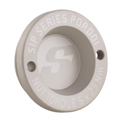 Coprimozzo 12", cerchio anteriore, SERIE SIP PORDOI per Vespa GTS/GTS Super/GTV/GT 60/GT/GT L 125-300ccm Ã˜ 42 mm, alluminio CNC, anodizzato argento opaco, come accessorio estremamente accattivante