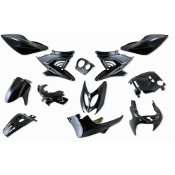 Kit carrozzeria STYLEPRO per MBK/YAMAHA Nitro/Aerox blu opaco, 12 pezzi