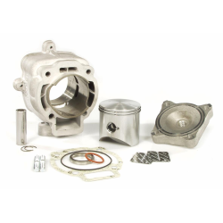 Cilindro da corsa MALOSSI 172 cc per GILERA/PIAGGIO 125-180cc 2 tempi LC Ã 65,0mm, alluminio, 2 fasce elastiche, con testa cilindro, rielaborato per collettore SIP, TUNING SPORT - alte prestazioni e tenuta di strada