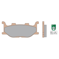 Pastiglie freno MALOSSI MHR Synt, S55, 102,2x40,0x10,0 mm con e-pass, marchio e24