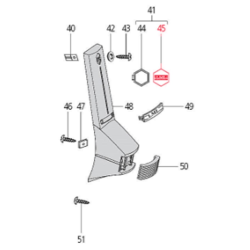 Emblema horncover per LML Star 125-200 4T/Star Deluxe 125-150 4S /Speedy