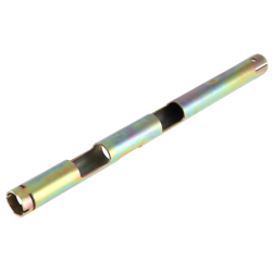 Tubo indicatore per tubo cambio, SIP per Vespa 50 SR (D)/125 PV 2Â°/ET3/GTR 2Â°/TS 2Â°/150 Sprint V 2Â°/200 Rally 2Â° Ã˜ 20,5 mm, l 290 mm 3 fori per cavo frizione/interruttore indicatore, grado A - riparazione perfetta