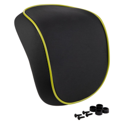 Bauletto PIAGGIO per Vespa Elettrica, nero, con guardolo verde, incl. materiale di montaggio