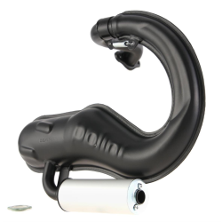 Scarico Racing POLINI "Banana" Sport per Vespa PK50/S/SS/XL /XL2/XLS/HP/FL/N/Silenziatore in acciaio, alluminio, sinistro, SPORT-TUNING, performante e stradale